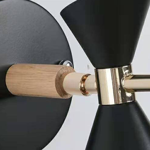 Kirrea Minimal Scandinavian Wall Lamp With Horn Shade