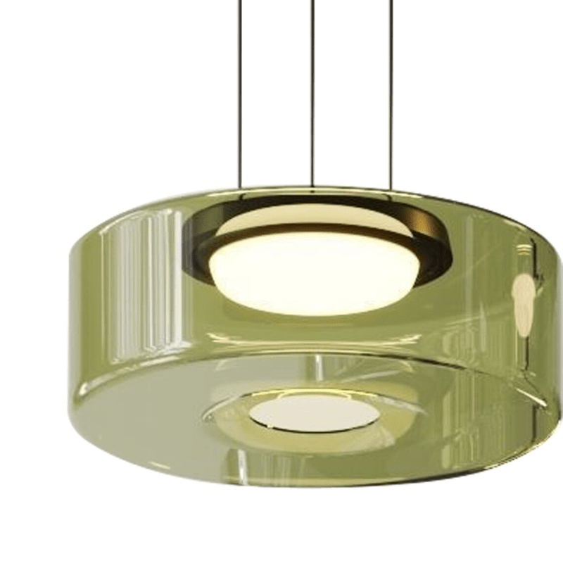 Fjord Glass Pendant Light for Modern Interiors with Soft Cozy Glow