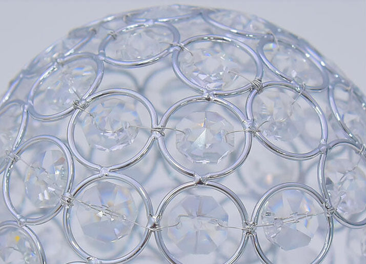 Lampada da comodino rotonda Aurelle ricaricabile USB a LED in stile moderno minimalista