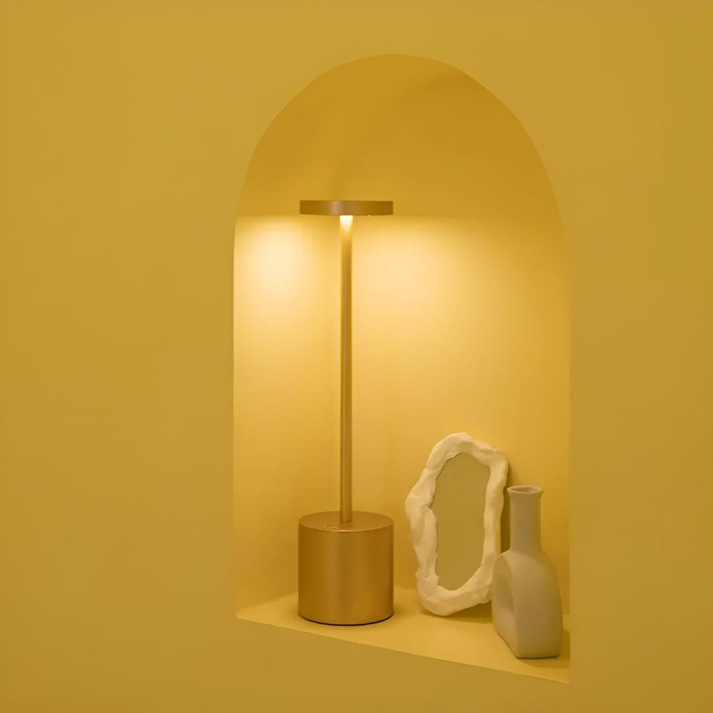 LumaNova Glow Lamp Cordless Touch Lamp With Adjustable Brightness