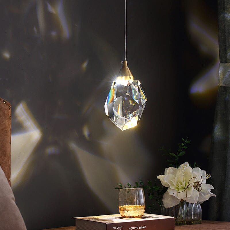 Elvera Italian Crystal Pendant Light With European Craftsmanship