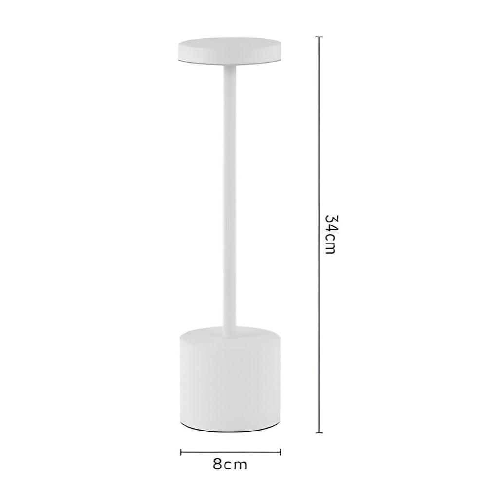 LumaNova Glow Lamp Cordless Touch Lamp With Adjustable Brightness