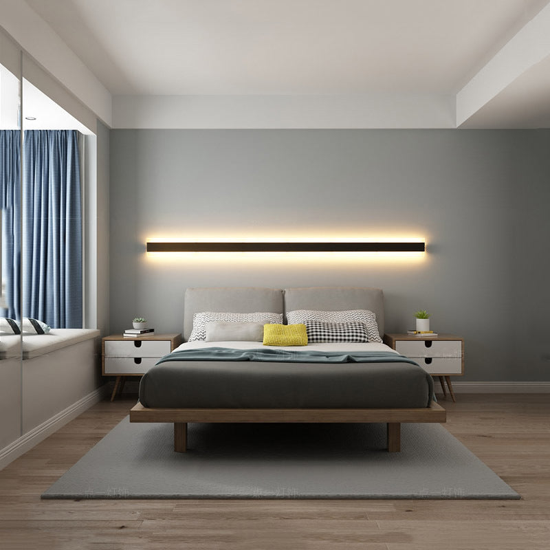LyraNord LED Linear Wall Light With Aluminum Body And Acrylic Shade