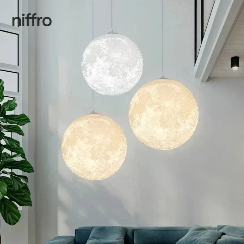 Lunara Moonlit Pendant Lamp With Soft Glow For Cozy Living Rooms