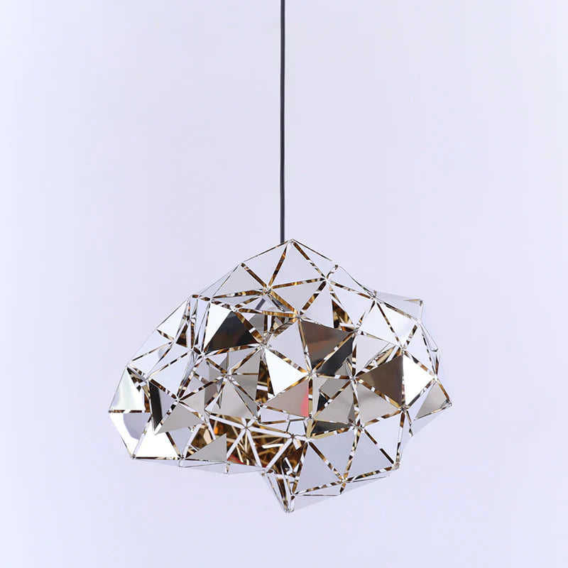 Cosmara Steel Pendant Lights With Meteorite Finish