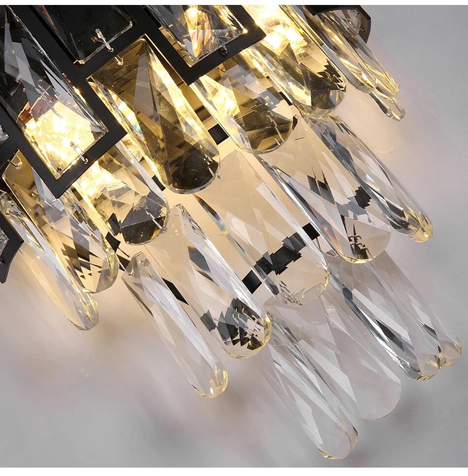 Lunara Crystal Wall Sconces For Modern Interiors Home Decor
