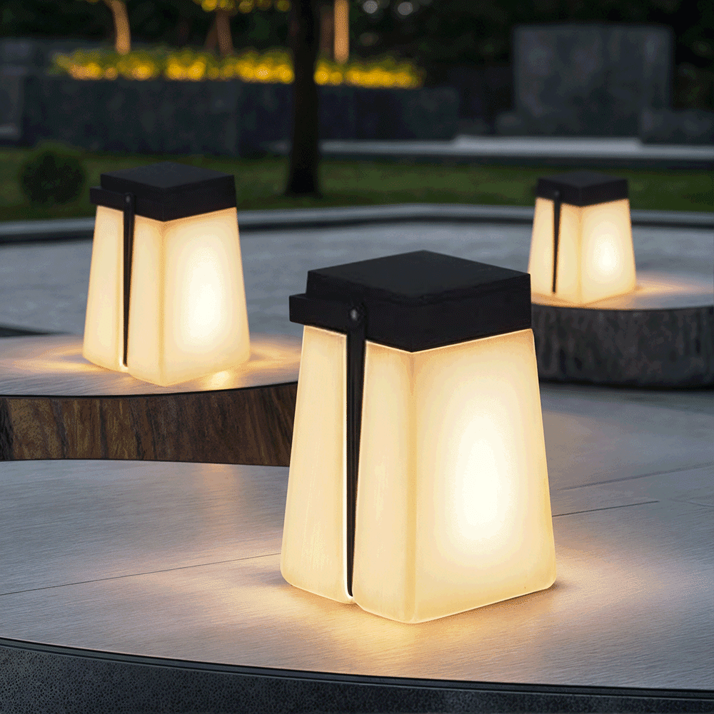 Designer Nordic Inspired Solar Outdoor Lamps For Patios And Gardens