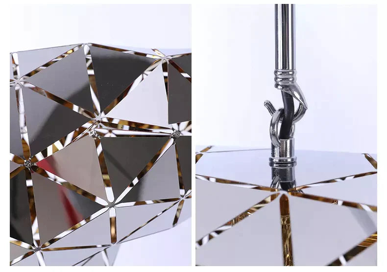 Cosmara Steel Pendant Lights With Meteorite Finish