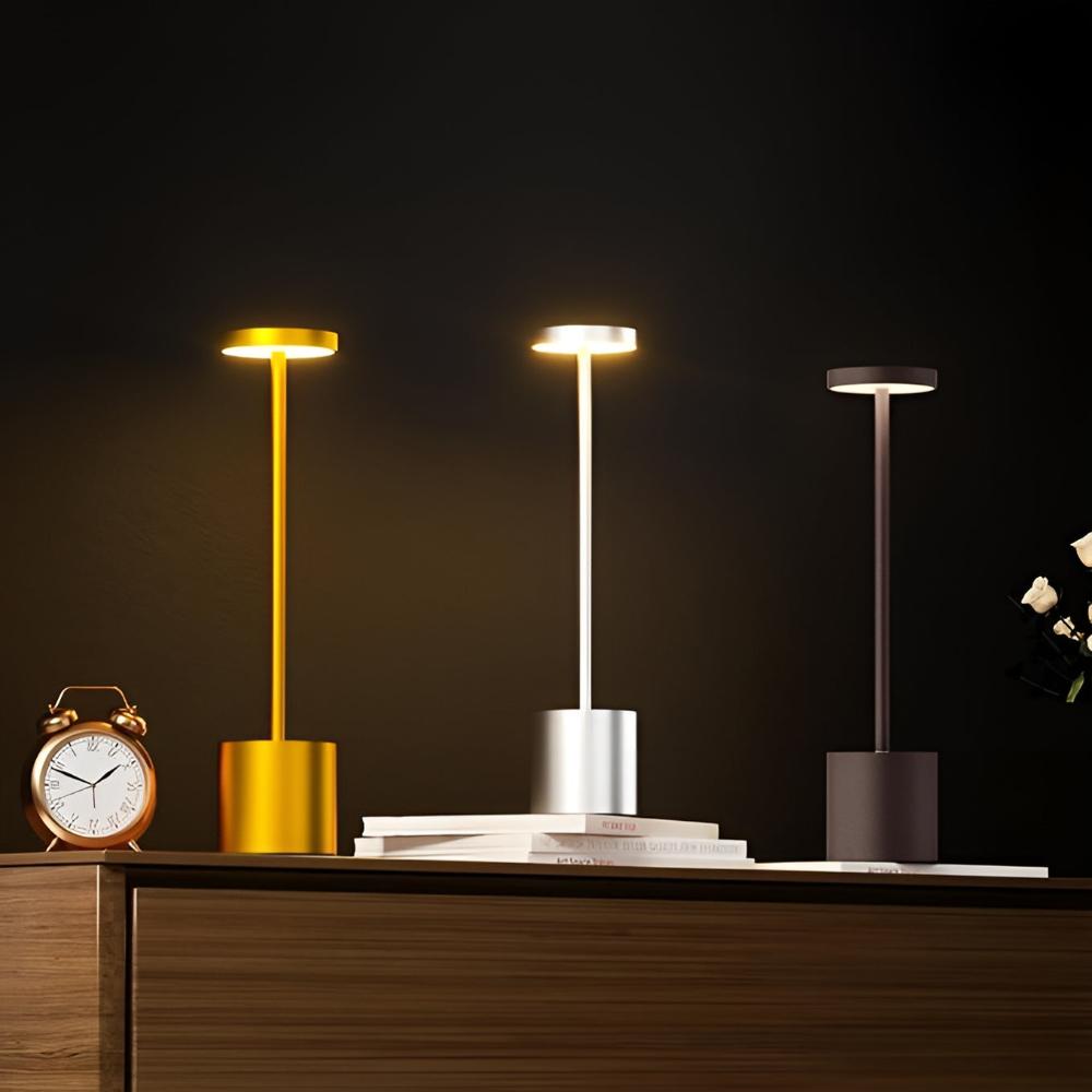 LumaNova Glow Lamp Cordless Touch Lamp With Adjustable Brightness