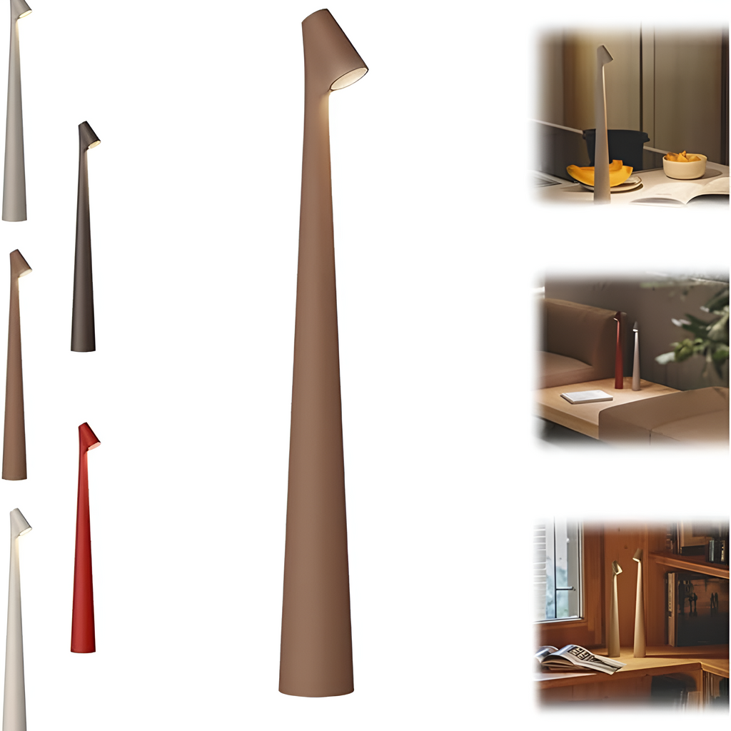 LumaNord Table Lamp With Dimmable LED For Desk And Nightstand