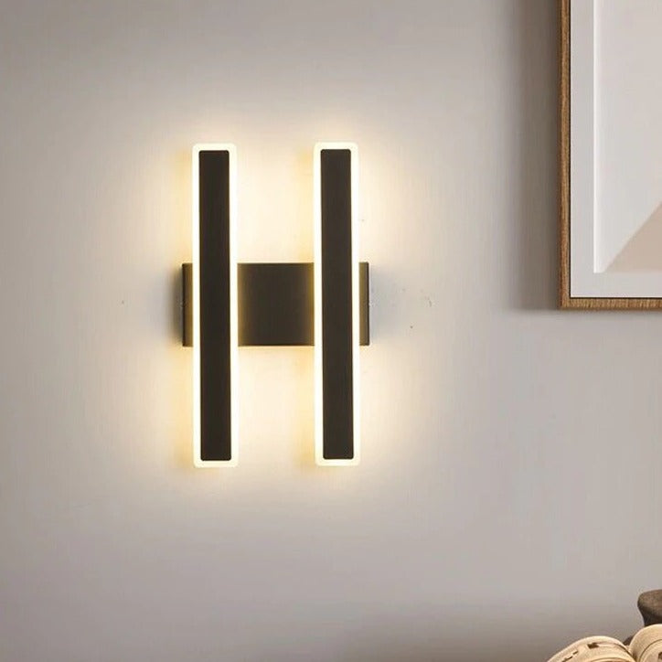 Lindera Long Striped LED Wall Light For Hallways Bedrooms