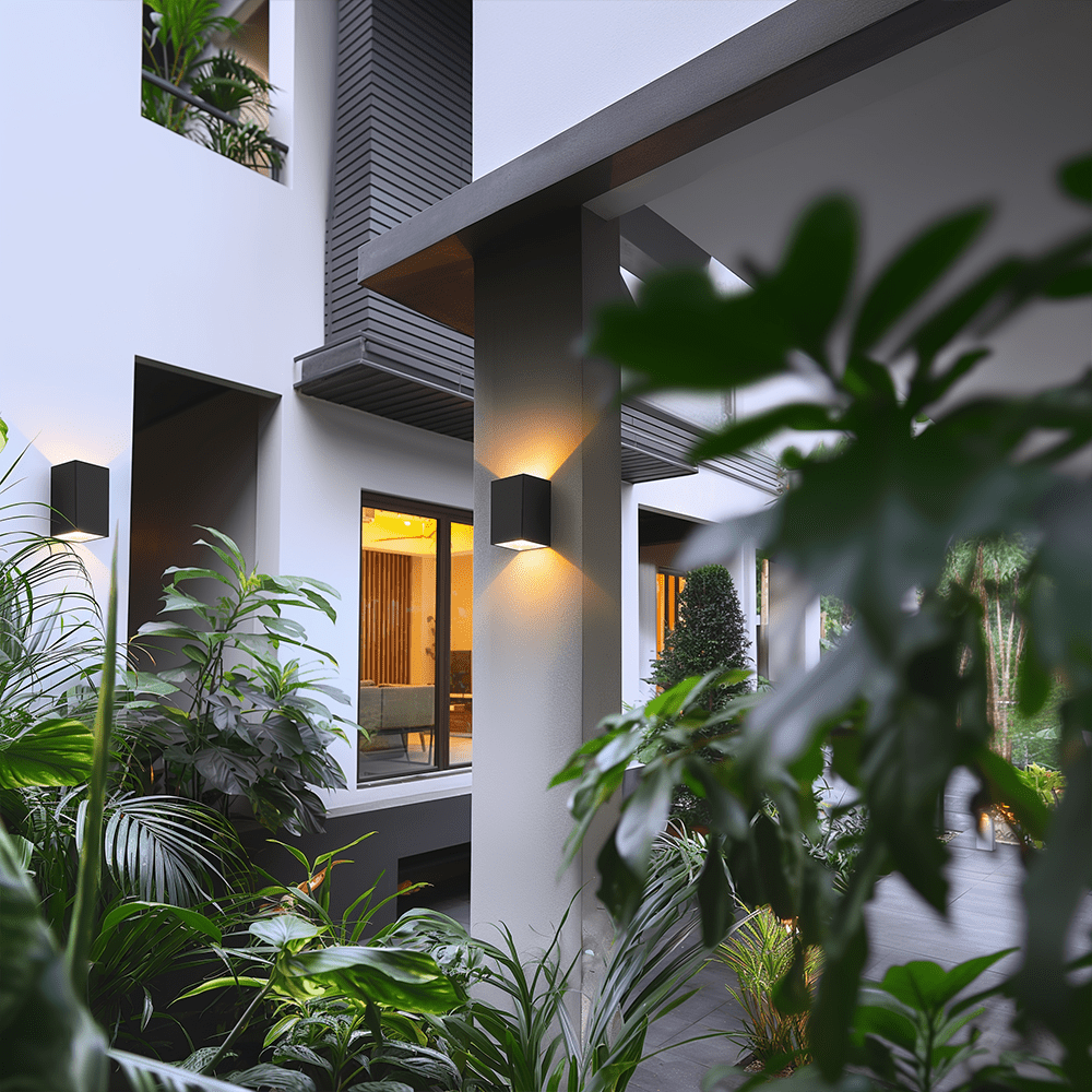 AstraGlow Outdoor LED Wall Light Made From Aluminum Energy Efficient