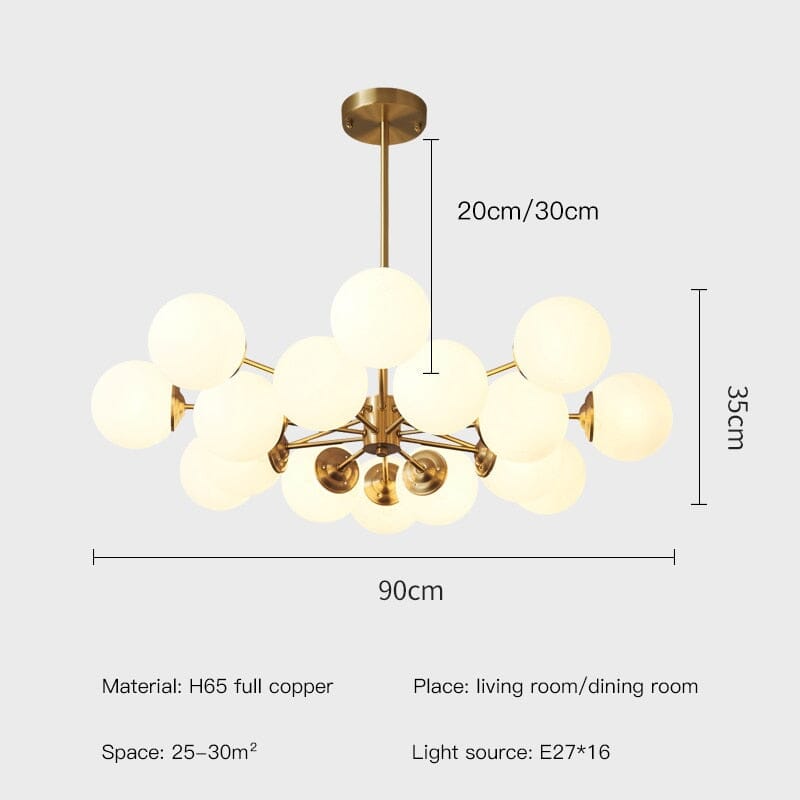 Aurelle Bubble Chandelier