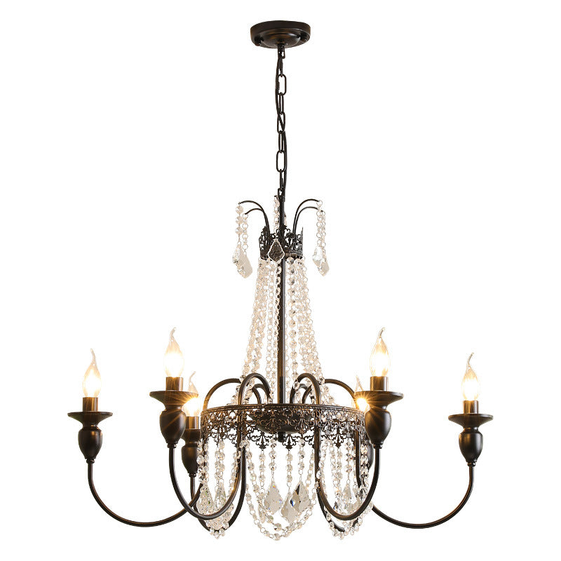 Veloria Crystal Chandelier for Bedroom Luxury Ambience