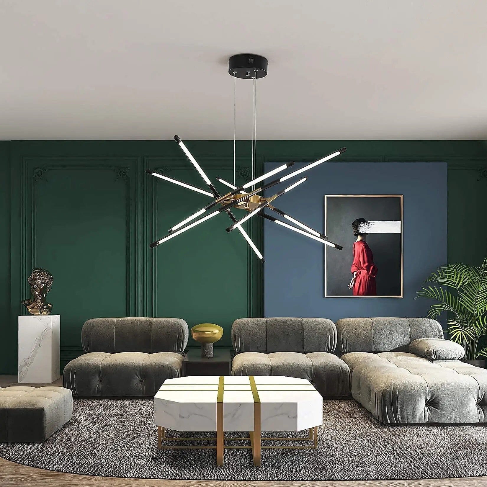 Aurelle Spiky Chandelier