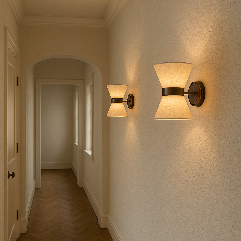 NovaSilk Wabi Wall Light for Minimalist Spaces at Home