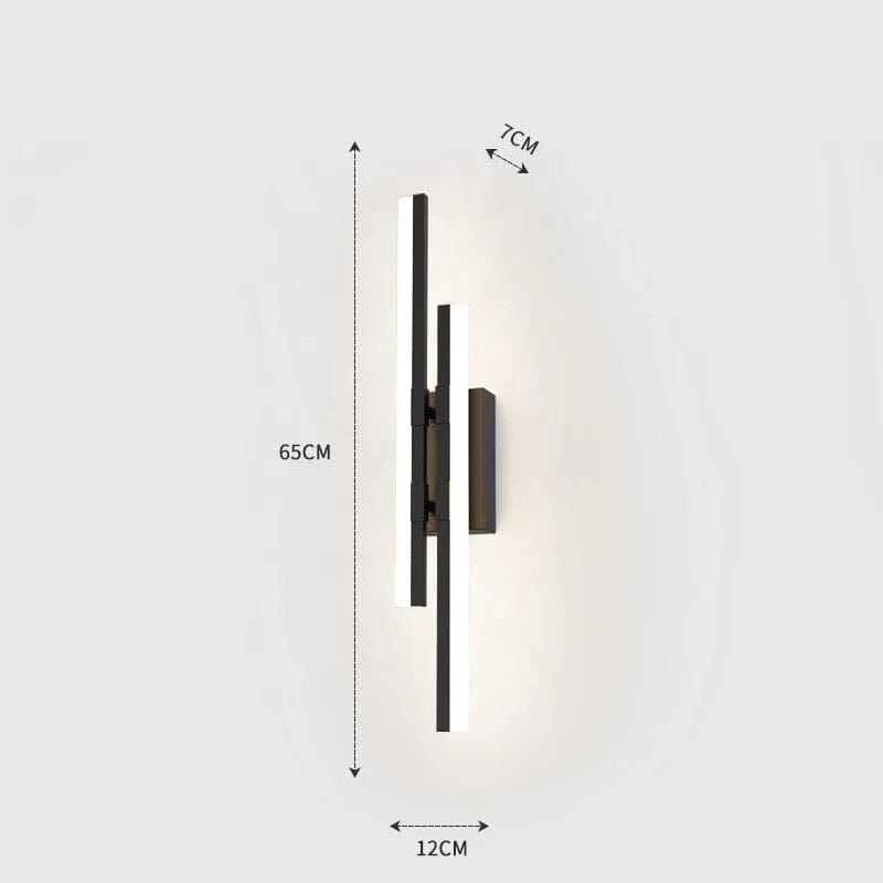 Astra Strip Wall Light Modern LED Wall Sconce for Living Rooms