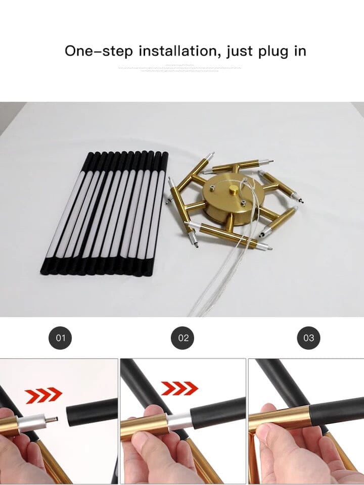 Aurelle Spiky Chandelier