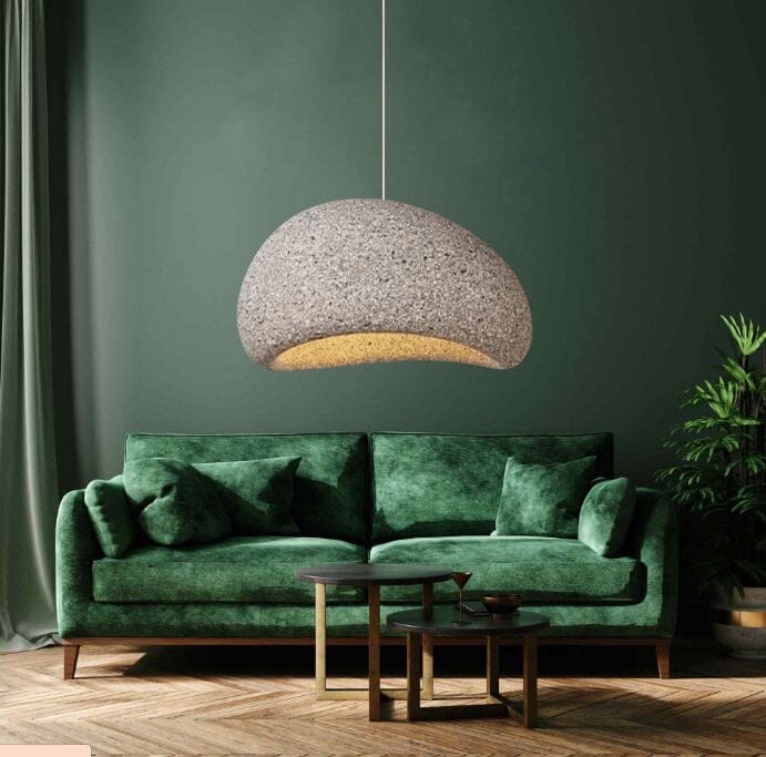 Kairo Speckled Wabi Pendant Light With Soft LED Glow