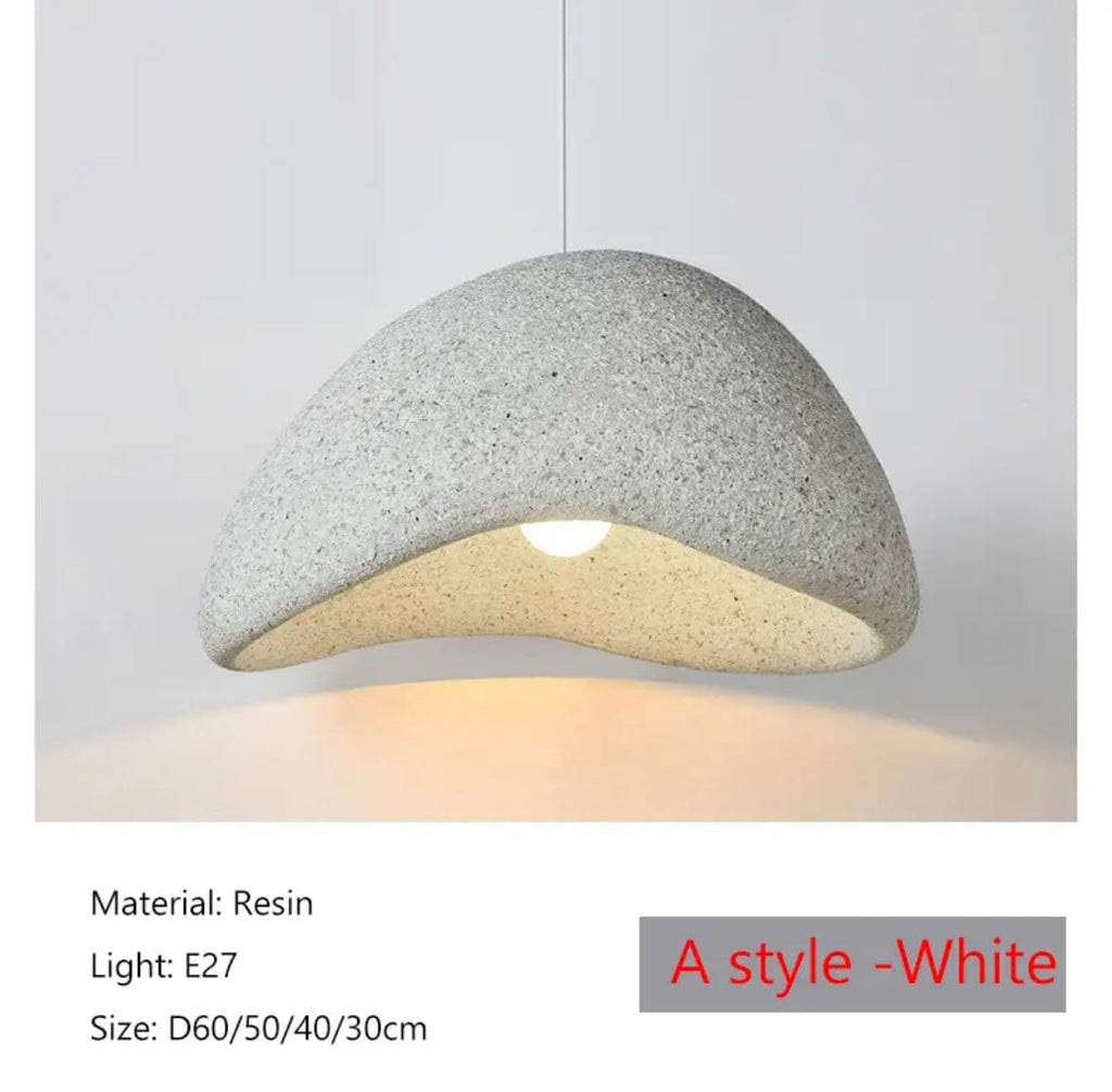 Kairo Speckled Wabi Pendant Light With Soft LED Glow