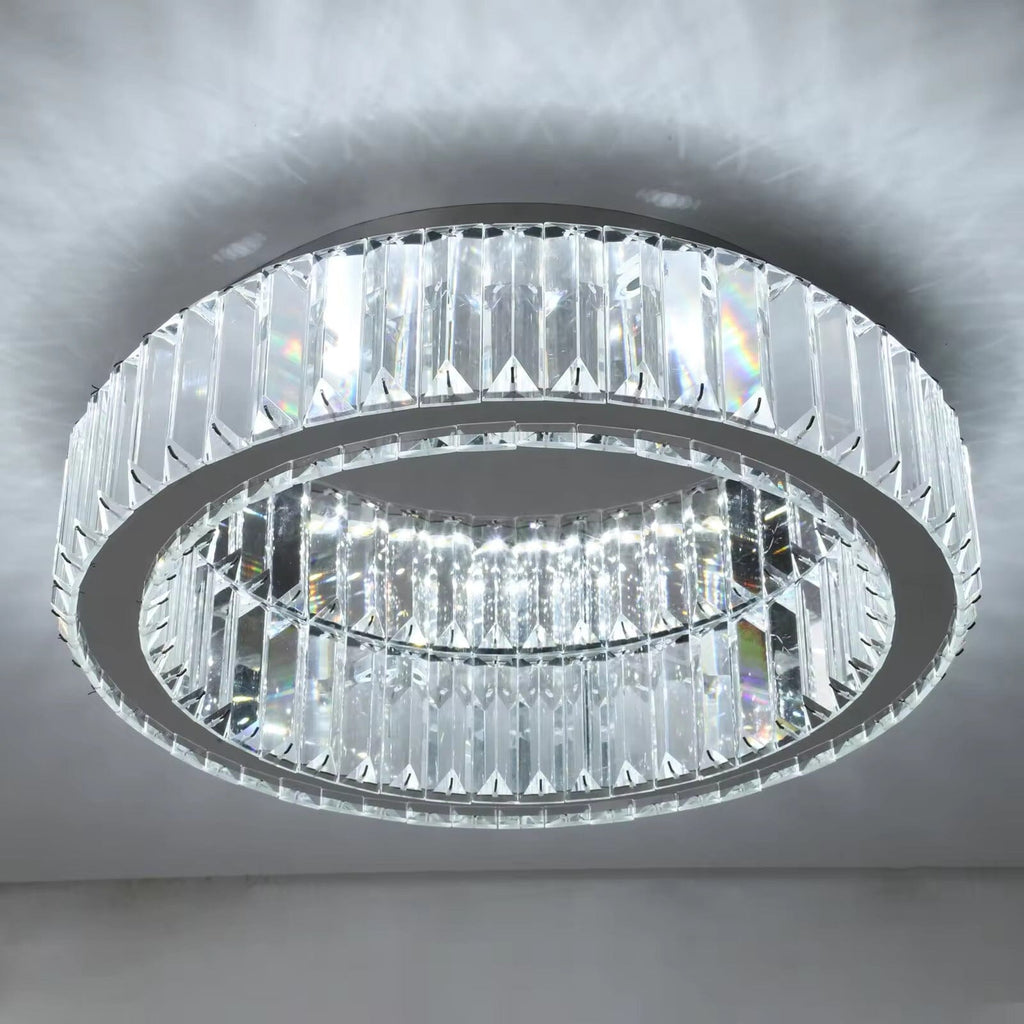 Azura Crystal Ceiling Light With LED And Remote Control