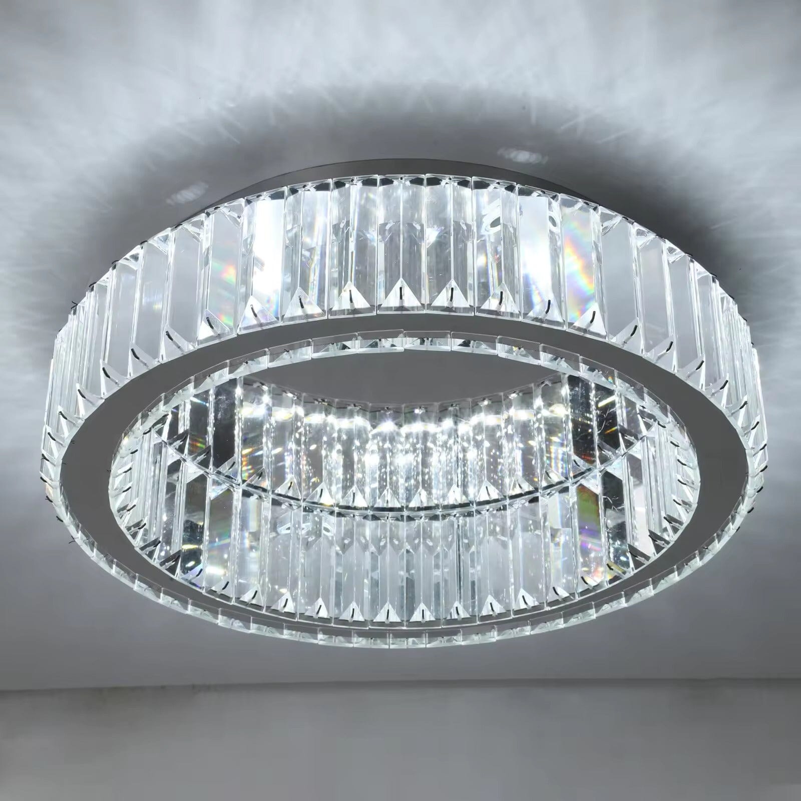 Azura Crystal Ceiling Light With LED And Remote Control