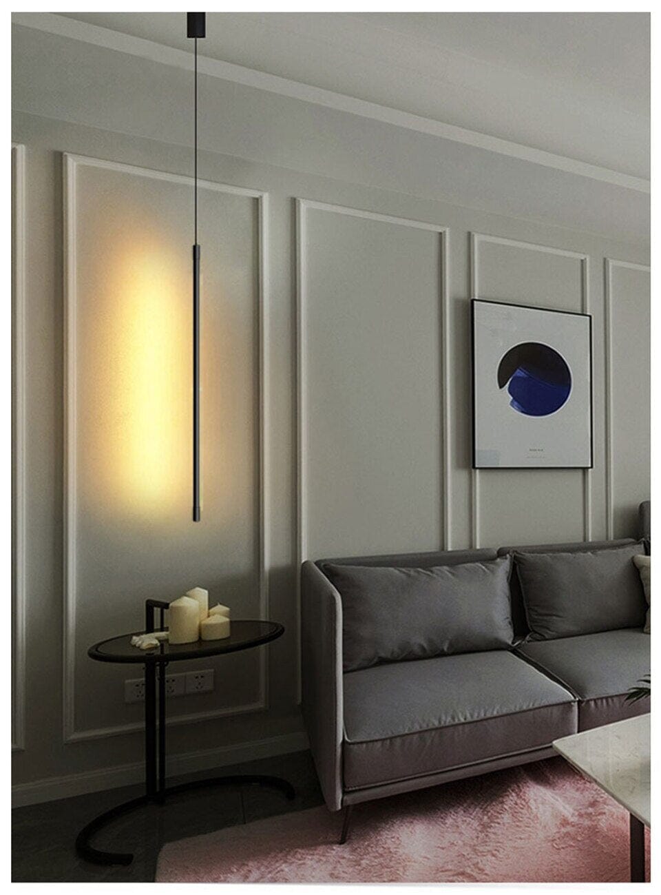 Lunara Premium Linear LED Pole Lights For Bedroom Ambience