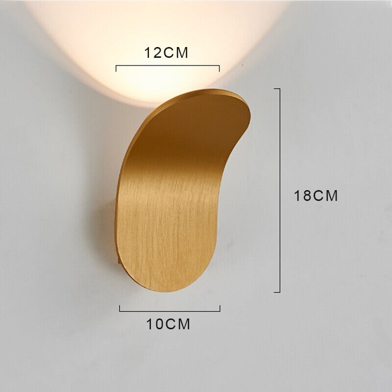 Aurelia Petal Wall Light Nordic Minimalist Sconce for Living Rooms