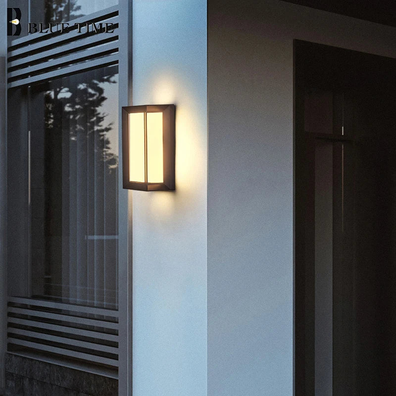 Aurea Lantern Outdoor Wall Light for Garden and Entry