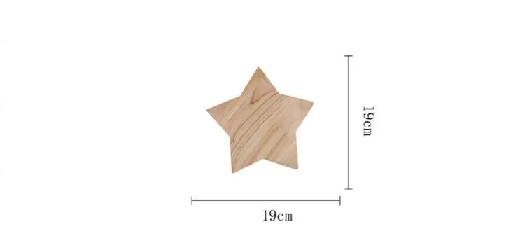 Celestia Star Wall Light With Warm LED Glow For Kids Room