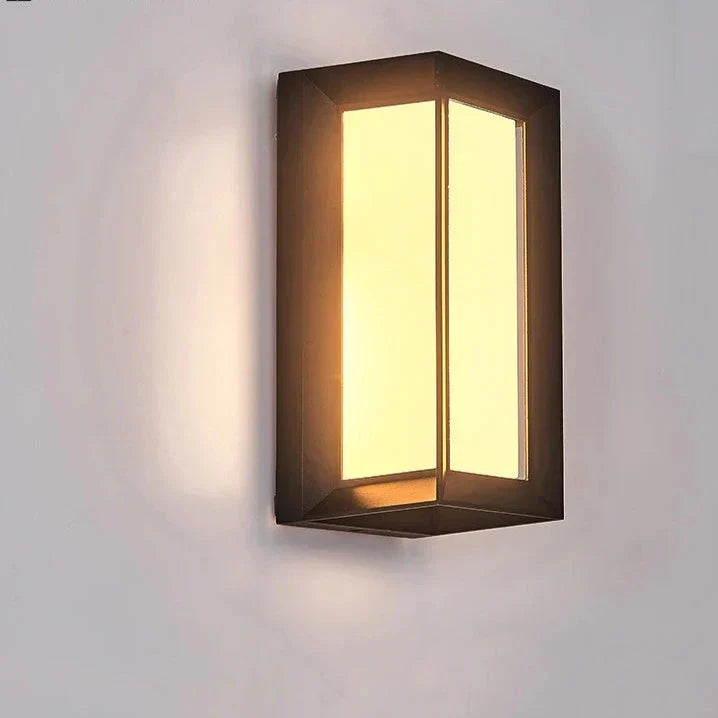Aurea Lantern Outdoor Wall Light for Garden and Entry