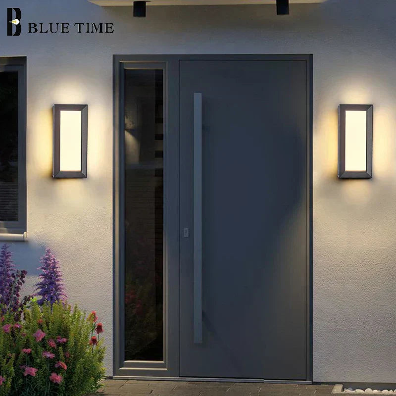 Aurea Lantern Outdoor Wall Light for Garden and Entry