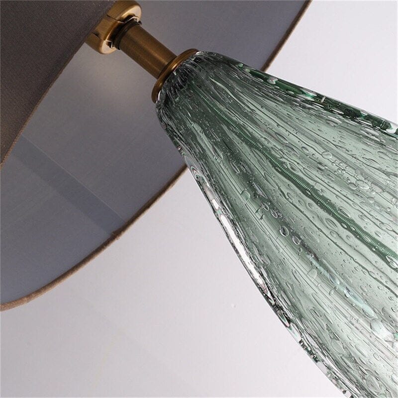 Liora Glass Lamp Hand Blown Modern Table Light for Living Room