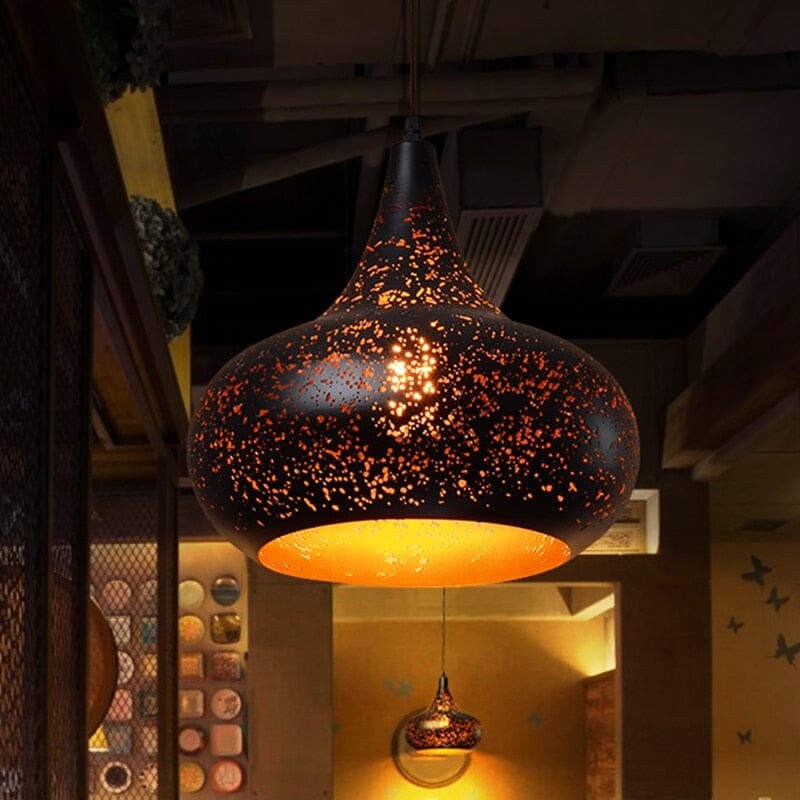 Aurea Noor Moroccan Mosque Pendant Lamp for Warm Ambient Lighting