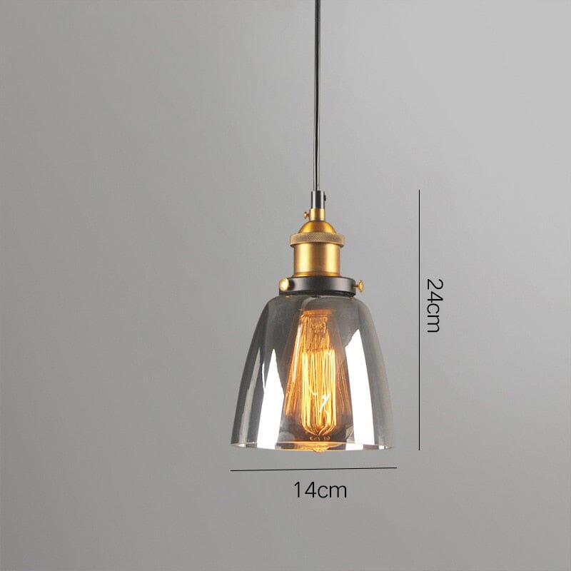 Handcrafted European Pendant Lamps In Nordic Vintage Loft Style