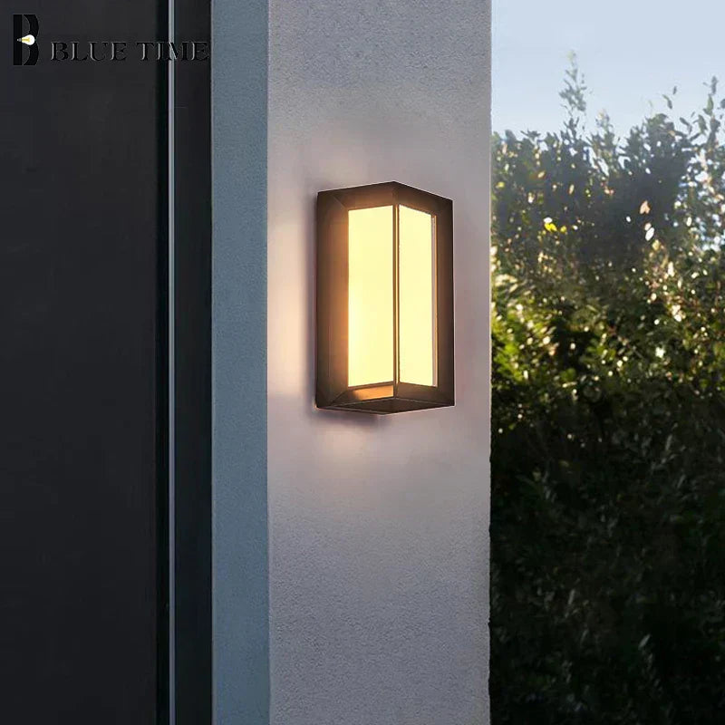 Aurea Lantern Outdoor Wall Light for Garden and Entry