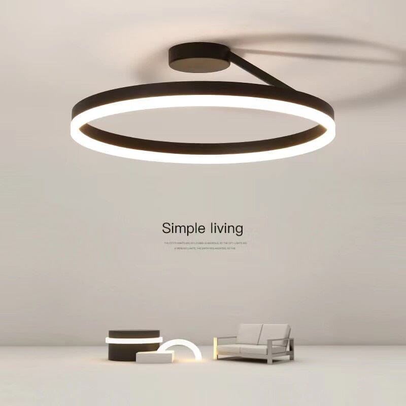 Lunara Ring Light with Acrylic Ring and Crystal Diffuser