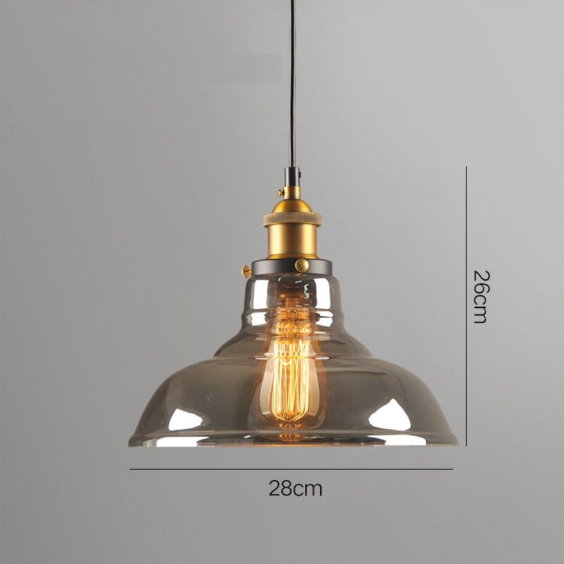 Handcrafted European Pendant Lamps In Nordic Vintage Loft Style