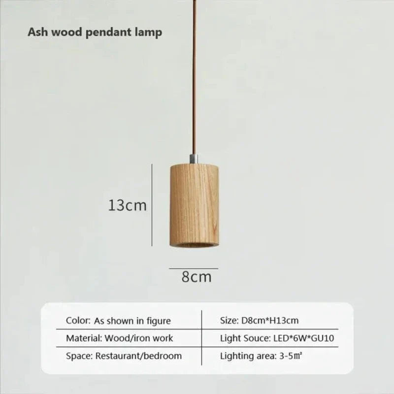 Lindora Wooden Nordic Pendant Light For Cozy Interiors