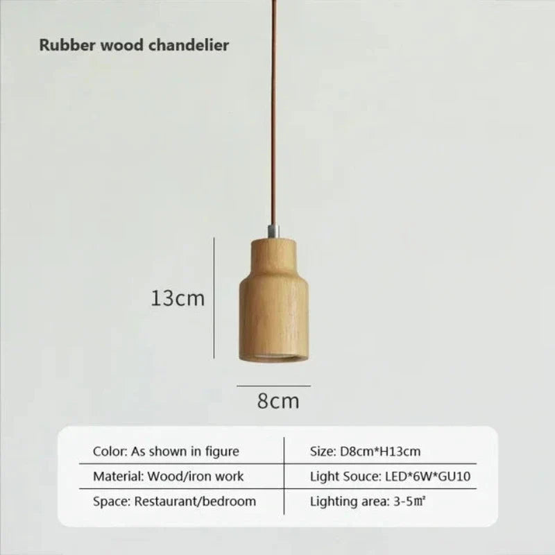 Lindora Wooden Nordic Pendant Light For Cozy Interiors