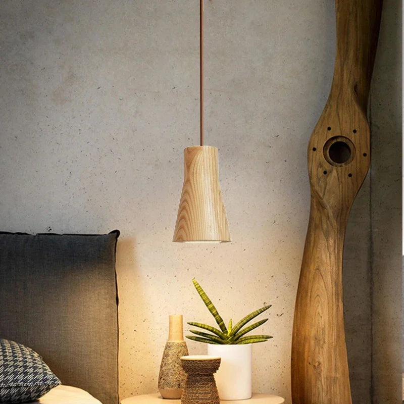 Lindora Wooden Nordic Pendant Light For Cozy Interiors