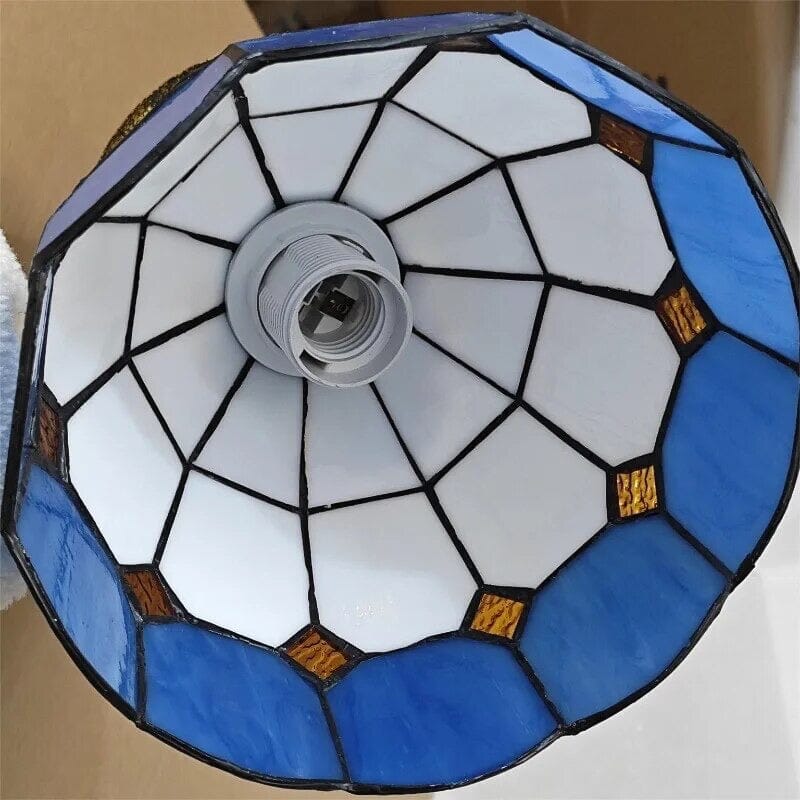 Auriel Stained Glass Pendant Lights With Contemporary Finishes