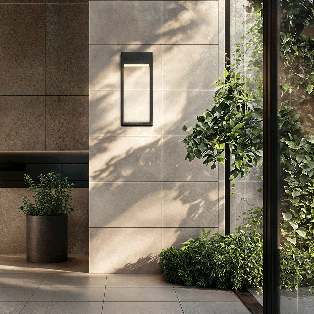 Lunora Nordic Outdoor Wall Light for Gardens and Patios Ambience