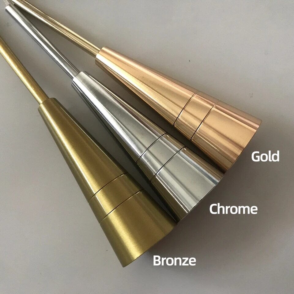 Aurora Golden Droplet Crystal Pendant Lights for Homes and Offices