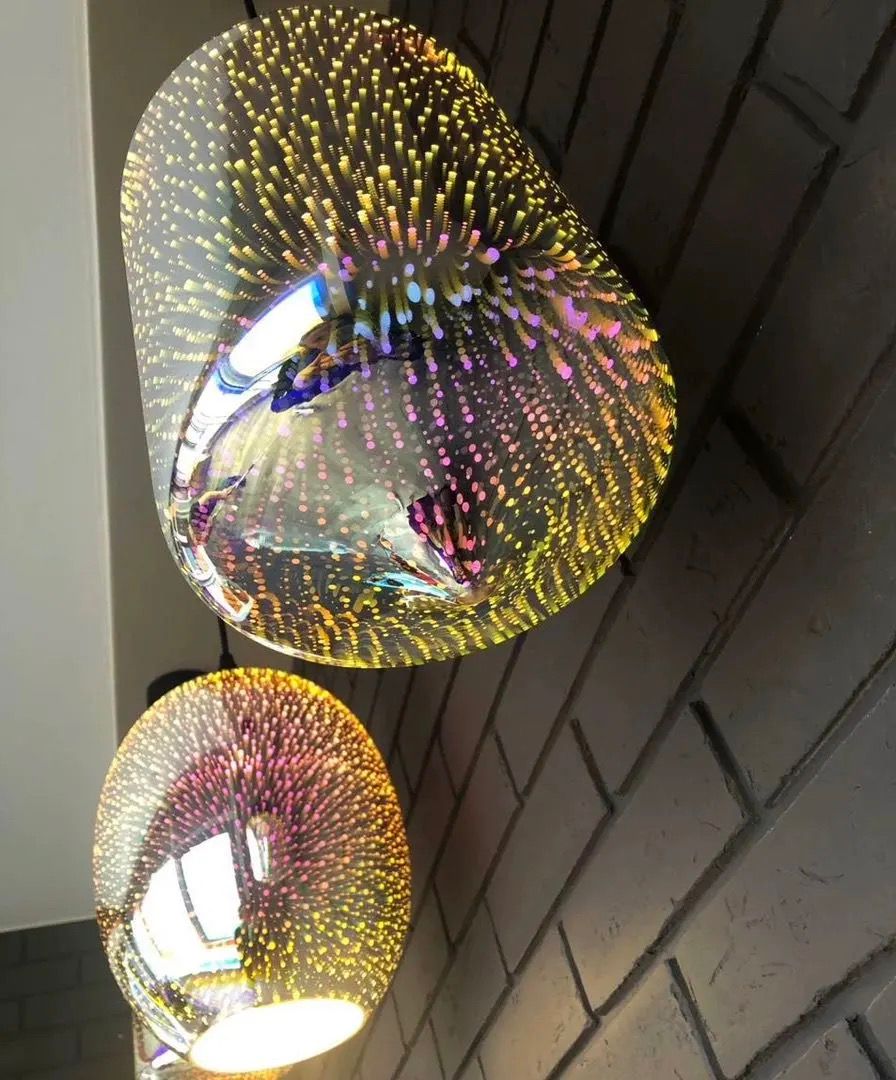 Luminara Nebula Pendant Light Crafted From Sustainable Glass Stone