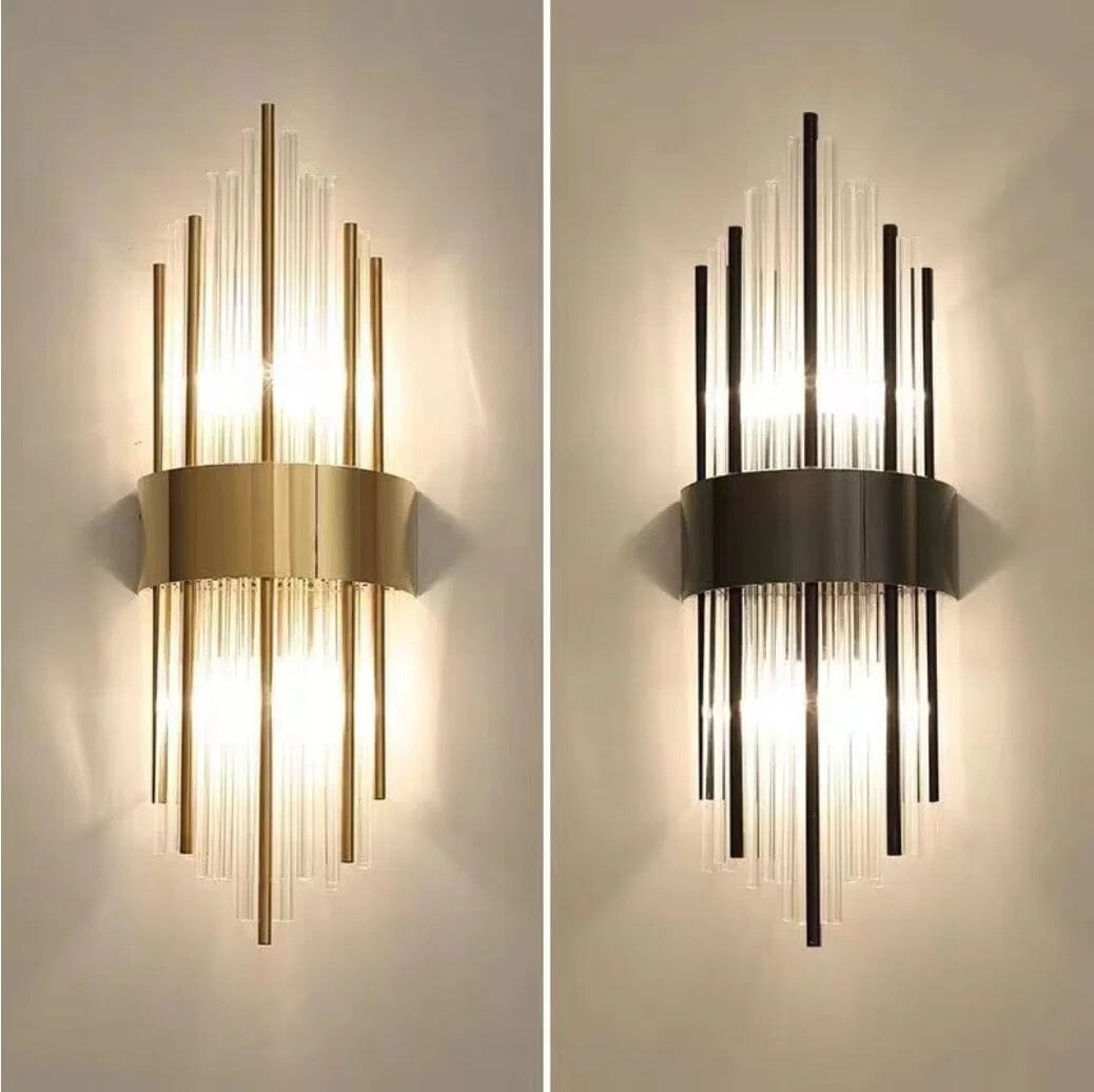 LumaVera Crystal Wall Lamp with Soft Ambient Glow for Any Room
