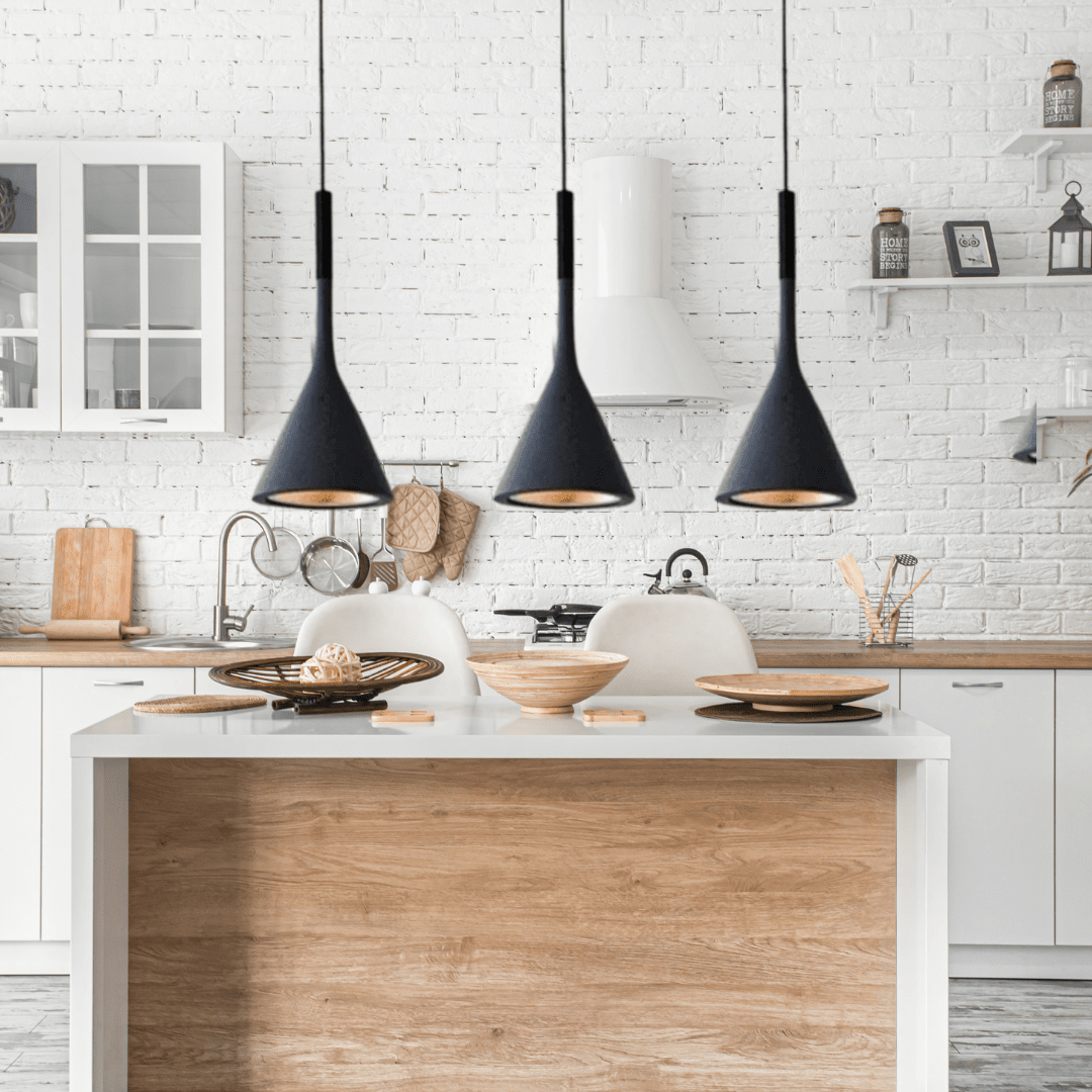 Astrae Minimal Pendant Lights with Downward Light and Adjustable Cord