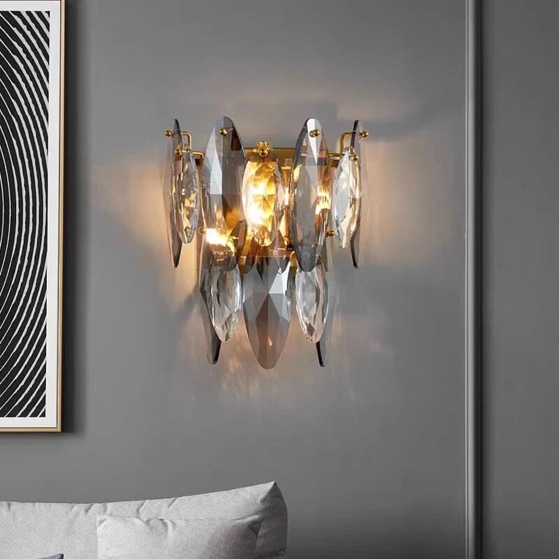 Lyra Nordic Crystal Leaf Chandelier Collection for Luxe Interiors