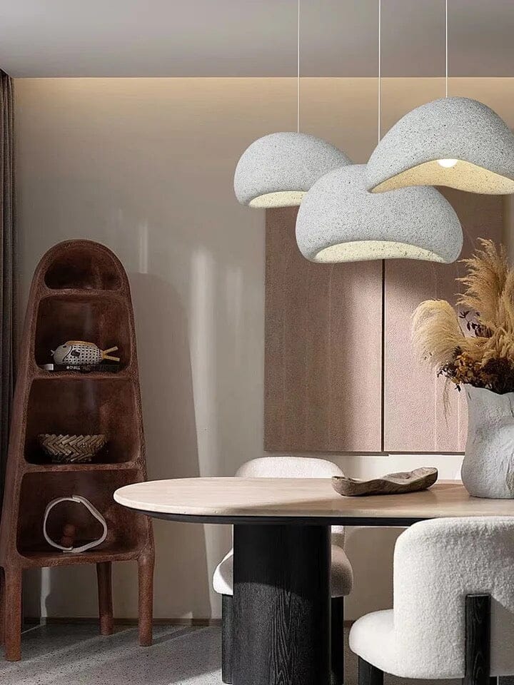 Kairo Speckled Wabi Pendant Light With Soft LED Glow