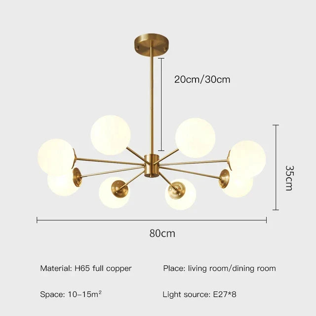 Aurelle Bubble Chandelier